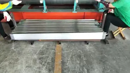 고품질 골판지 금속 사용, 6FT/8FT/10FT/14FT 아연 도금 골판지 강판