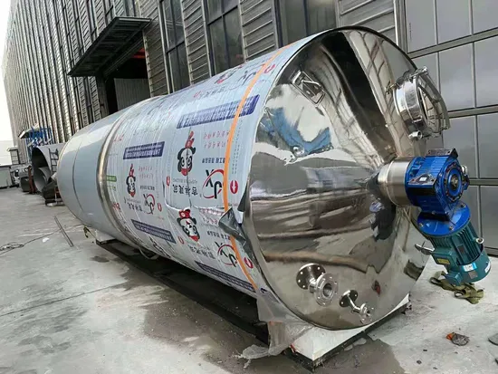 음료 가공을 위한 약제 과일 주스 스테인리스 에타놀 액체 순수한 물 저장 물통